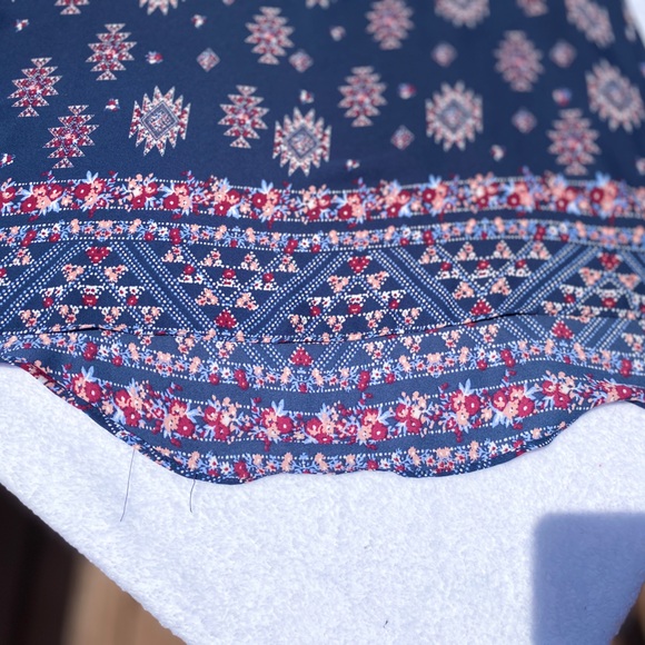 Women Wishful Thoughts Sleeveless Boho blouse size Medium - Picture 6 of 7